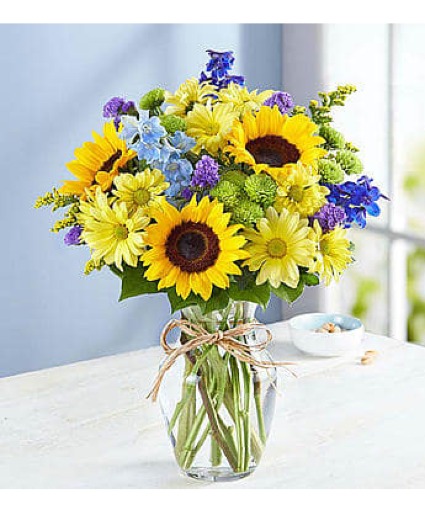 Summer Sunflowers Fields Bouquet 