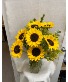 Summer Sunflowers Vase