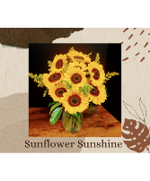 Sunflower Sunshine Vase Arrangement