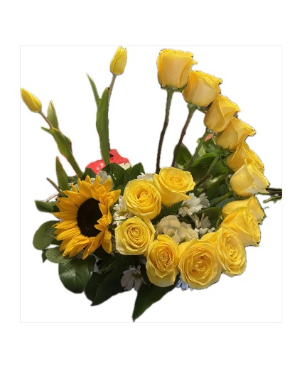 Summer Time Shine Flower Arrangement