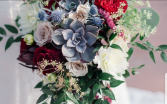 Summer Time Succulent Bridal Bouquet  