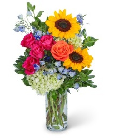 Summer Time Vibe vase in Glen Burnie, MD | FORGET ME NOT FLOWERS AND GIFTS