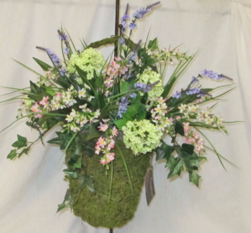 Summer Woodland Basket - Silk Arrangement
