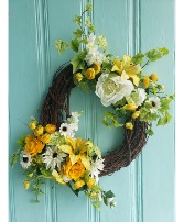 SUMMER WREATH ARTIFICIAL ARRANGEMENT