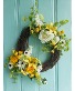 SUMMER WREATH ARTIFICIAL ARRANGEMENT