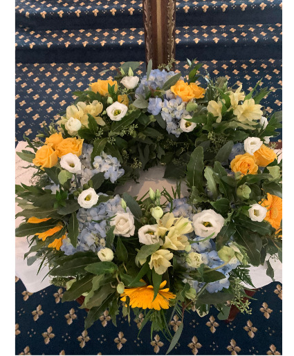 Summer Wreath Wreath for Cremation