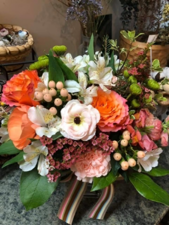Summers Bounty Vase or Basket