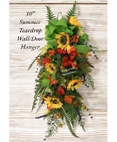 Summertime Door Hanger Artificial Wall/Door Hanger 