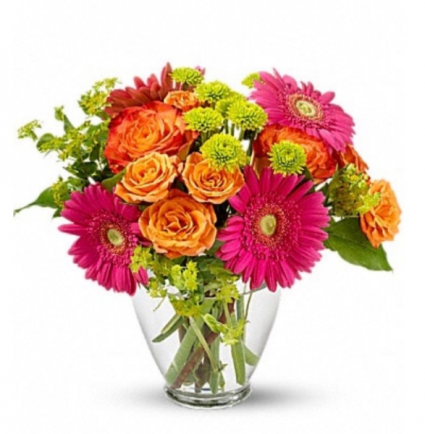 Summertime splash Vase