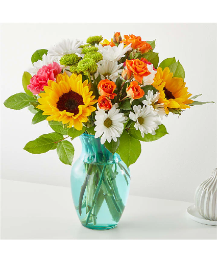 Sun Drenched Vase Arrangement 