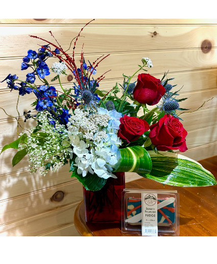 Star-Spangled and Sweet Powell Florist Exclusive