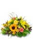 Sun-Kissed Centerpiece Flower Arrangement