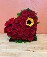 Sun-Kissed Love Bouquet  Romantic Fresh Flower Arrangement