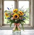 Sun Made Sunflower Arrangment