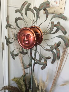 Sun Pinwheel Decor