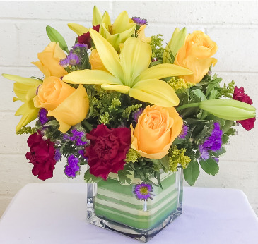 Sunny Day Vase Arrangement in Jacksonville, FL | St Johns Flower Market