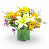 Sunburst Blossom Vase 