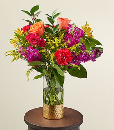 Sundance Bouquet Mixed Floral Vase in Virden, IL | Bloom Flower Co.