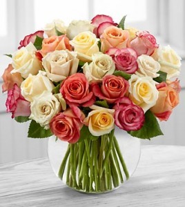 24 Mix Rose Bouquet #2 in Fort Lauderdale, FL | ENCHANTMENT FLORIST 24 Mix Rose Bouquet #2 in Fort Lauderdale, FL | ENCHANTMENT FLORIST