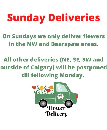 Sunday Deliveries  in Calgary, AB | Petals 'N Blooms