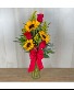 Sunflower and Red Rose Arrangement 