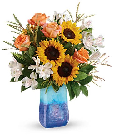 Sunflower Beauty Arrangement in Winnipeg, MB | CHARLESWOOD FLORISTS