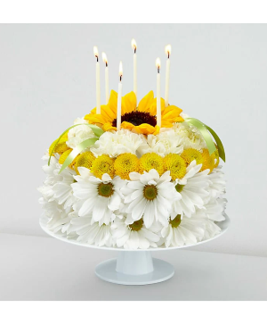 Sunflower Birthday Cake Birthday