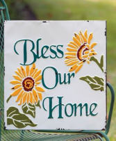 Sunflower Bless Our Home