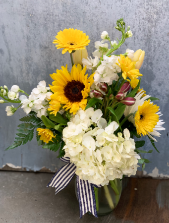 Sunflower Bliss In Between