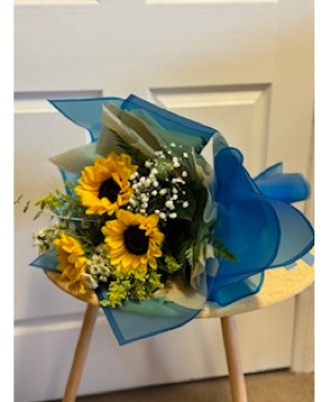 Sunflower bouquet Wrapped