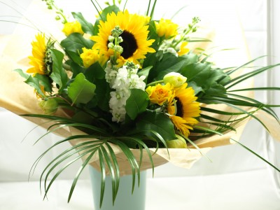 Sunflower bouquet Wrapped Bouquet