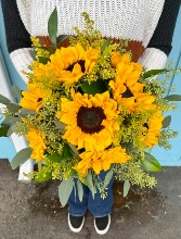Sunflower Bridal Bouquet 