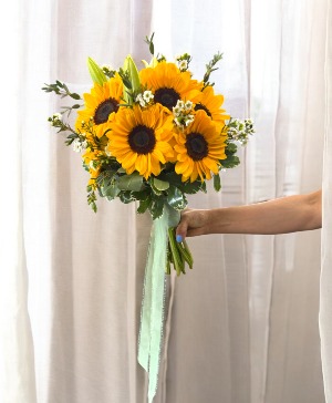 Sunflower Bridal Bouquet