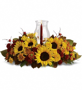 Sunflower Centerpiece - 170 Fall arrangement 
