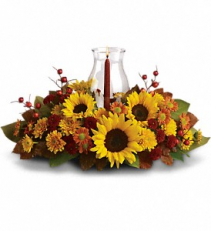 Sunflower Centerpiece floral arrangement