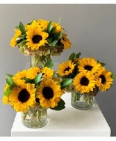 Sunflower Centerpieces 