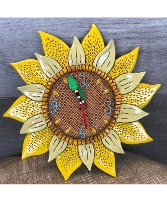 Sunflower Clock Giftware