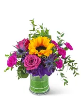 Sunflower Delight Vase