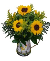 Sunflower Garden Bouquet FHF-M4431 Fresh Flower arrangement (Local Only)