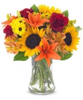 Sunflower Garden Vase