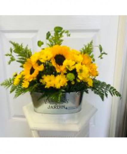 Sunflower Harvest Centerpiece 