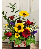 Sunflower Mix Valentine Box Sunflower Mix Valentine Box