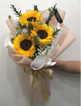 Sunflower Presentation Bouquet 