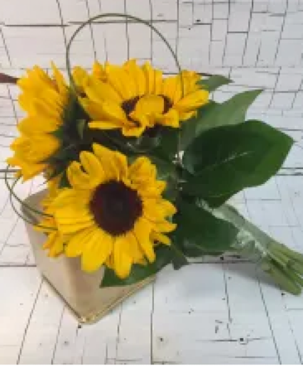 Sunny Sunflowers Handheld Bouquet