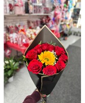 sunflower rose  Bouquet 