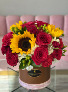 Sunflower rose box 