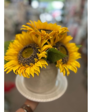 Sunflower SIlk Bouquet Silk