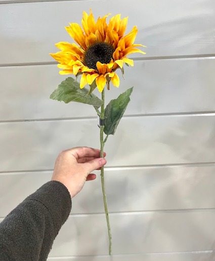 Sunflower silk stem