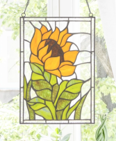 Sunflower Stained Glass