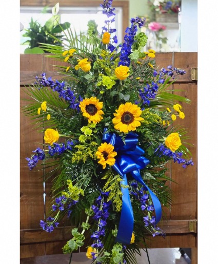 Sunflower Sunrise Standing Spray